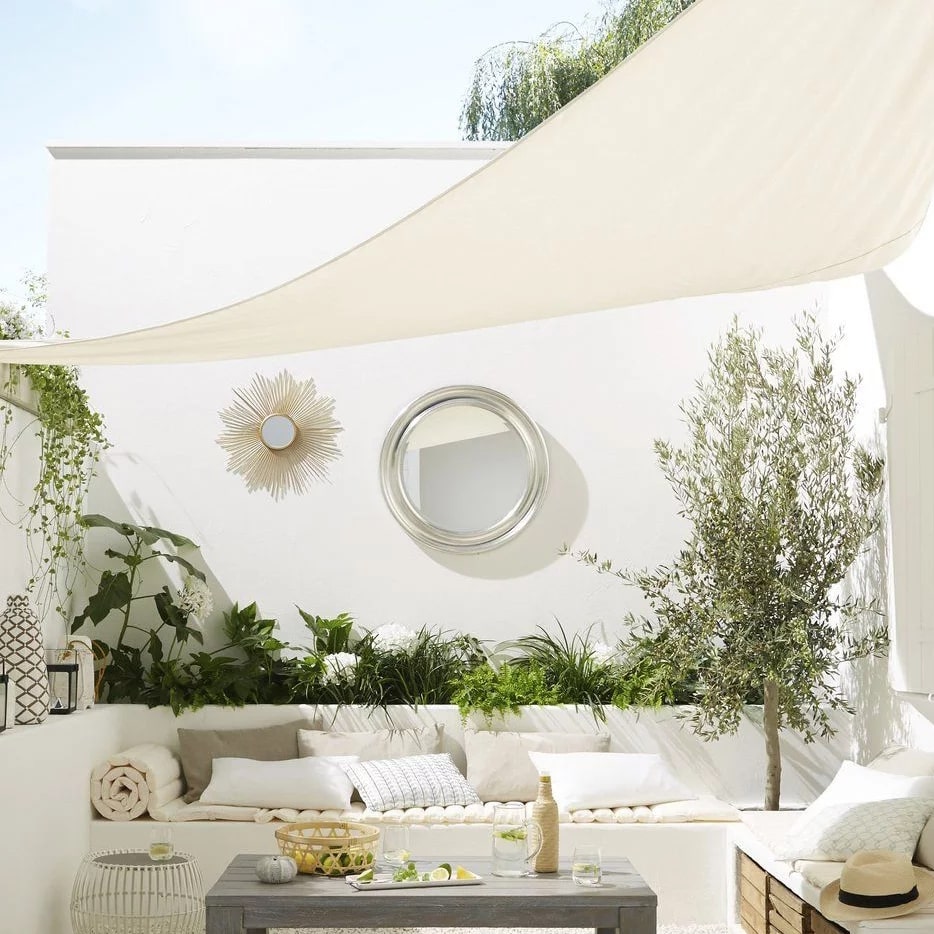 voile ombrage triangulaire