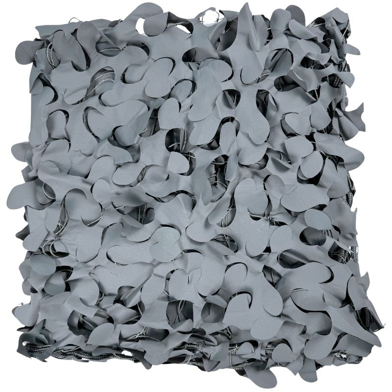 Voile d'ombrage camouflage gris