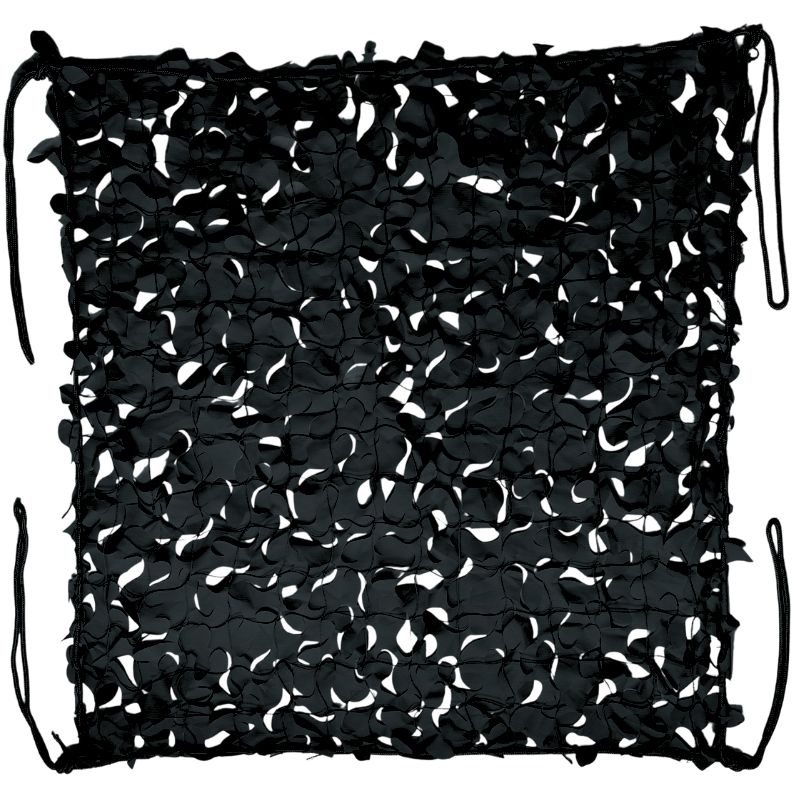 Voile d'ombrage camouflage noir