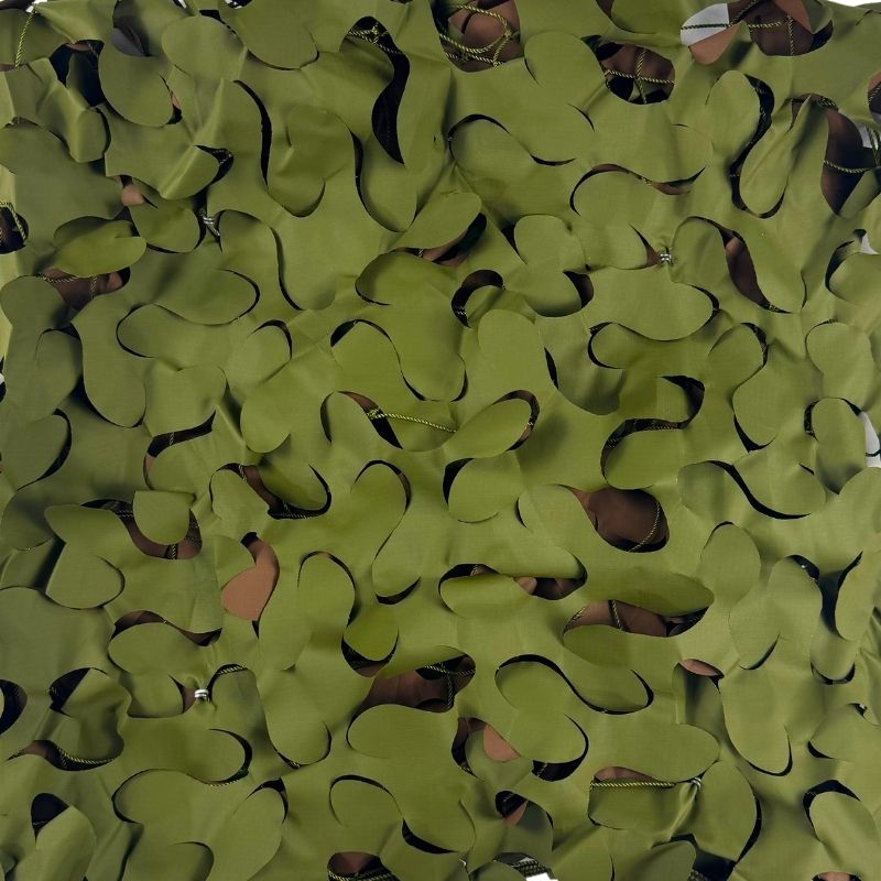 Voile d'ombrage camouflage triangulaire militaire