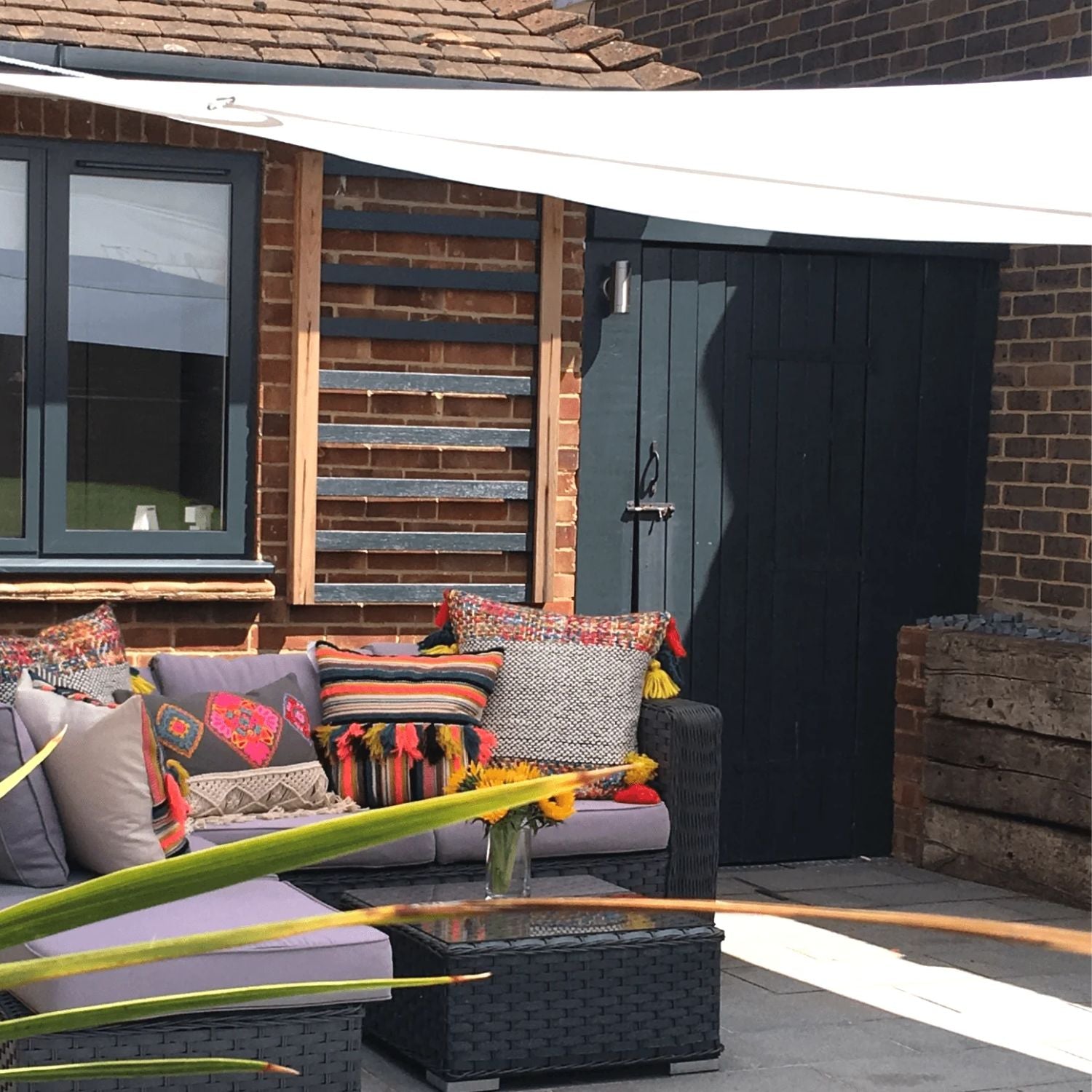 Bache d'ombrage blanche