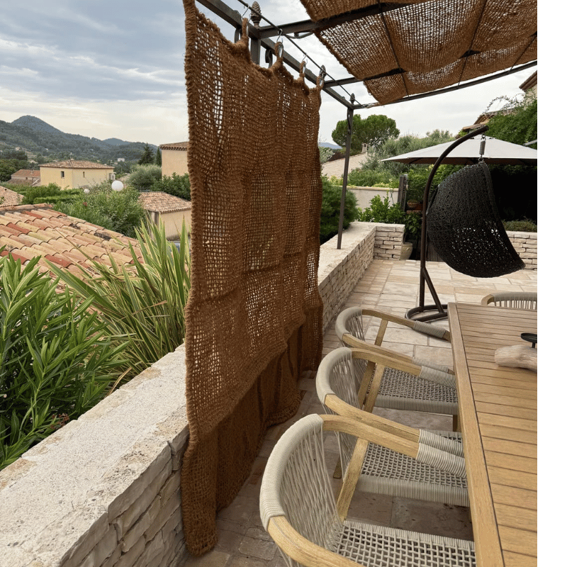 Rideau en fibre de coco