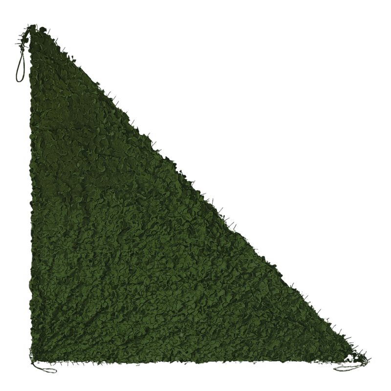 Voile d'ombrage camouflage triangulaire militaire