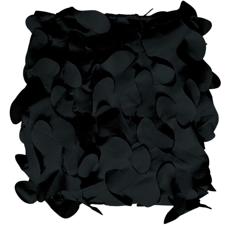 Voile d'ombrage camouflage noir