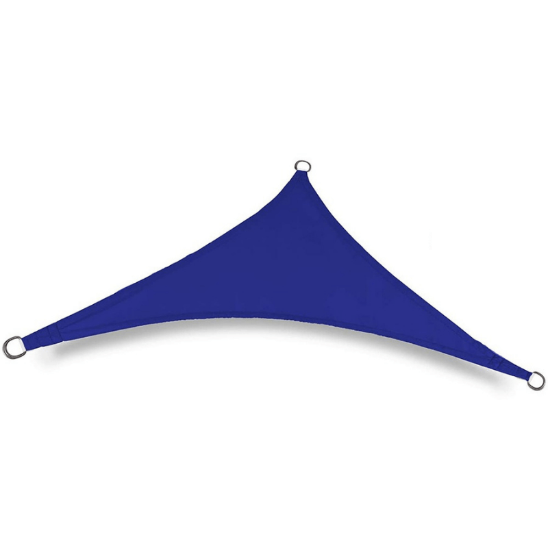Voile d'ombrage Triangulaire Bleu