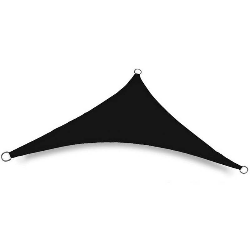 Voile d'ombrage Triangulaire Noir