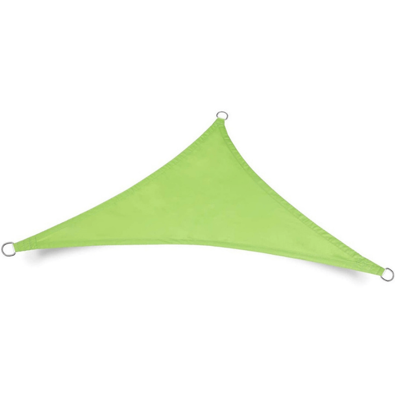 Voile d'ombrage Triangulaire Verte