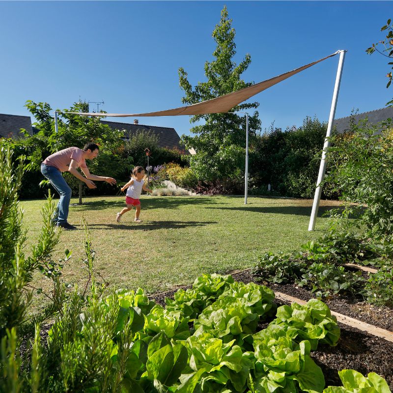 poteau pour voile d ombrage