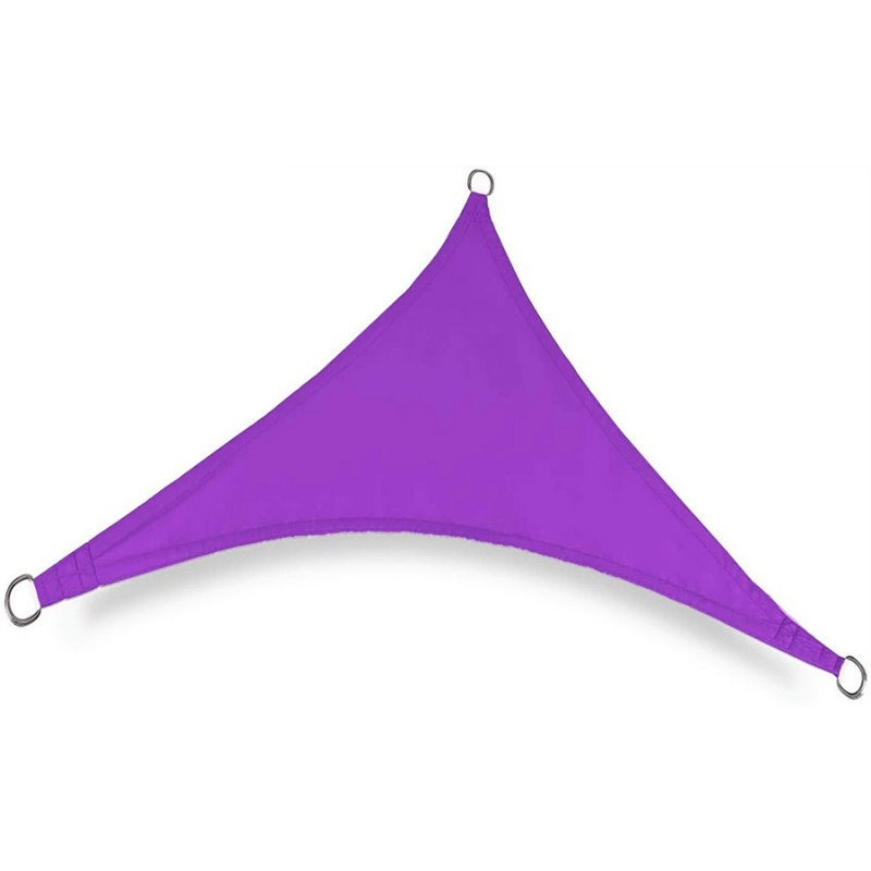Voile d'ombrage Triangulaire Violet