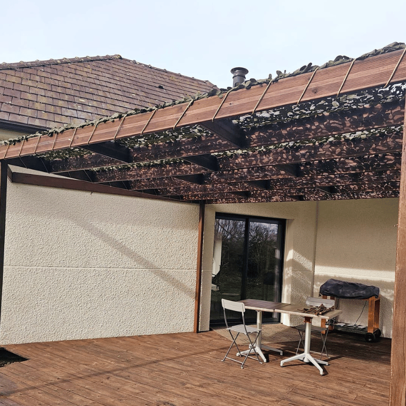 Corde de fixation pour voile d'ombrage
