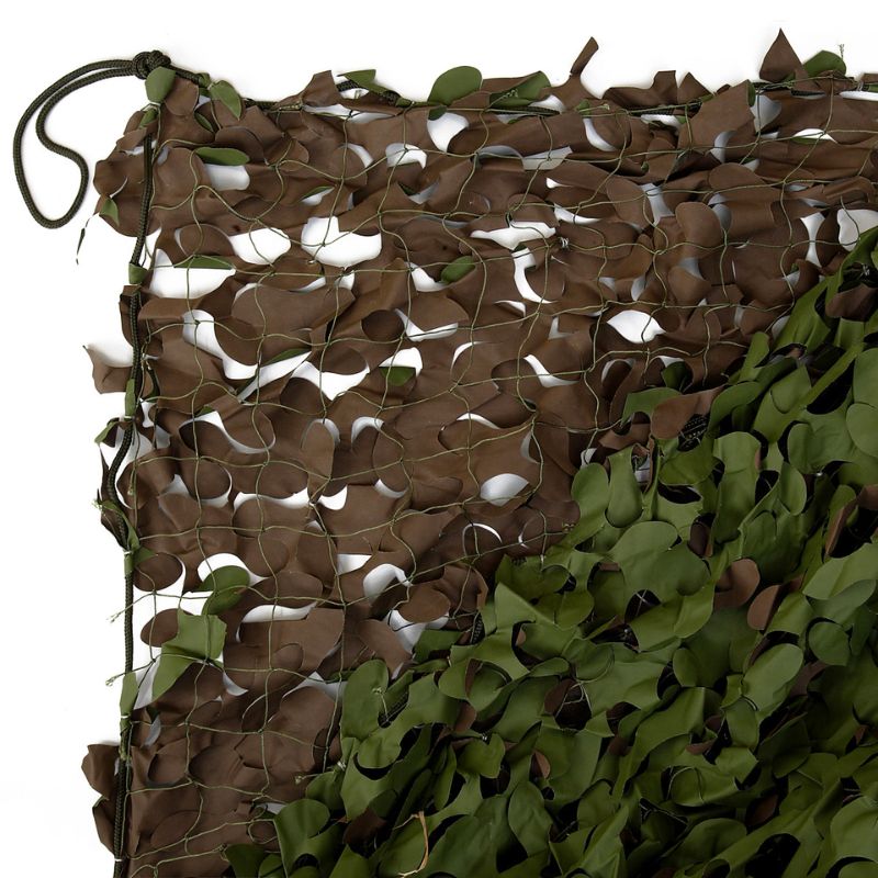 Échantillon voile d'ombrage camouflage renforcé