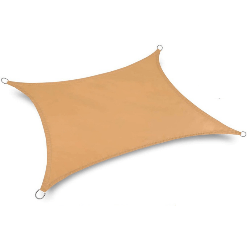 Voile d'ombrage Rectangulaire Sable